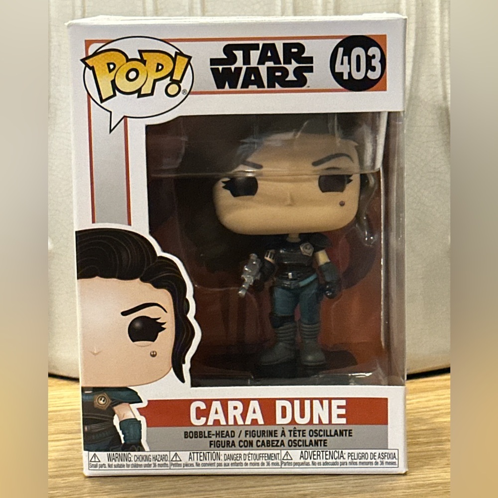 Funko POP! Star Wars #403 Cara Dune NIB VAULTED HARD TO FIND